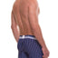 Unico Blue/Multi-Color Striped Lucid Boxer Brief