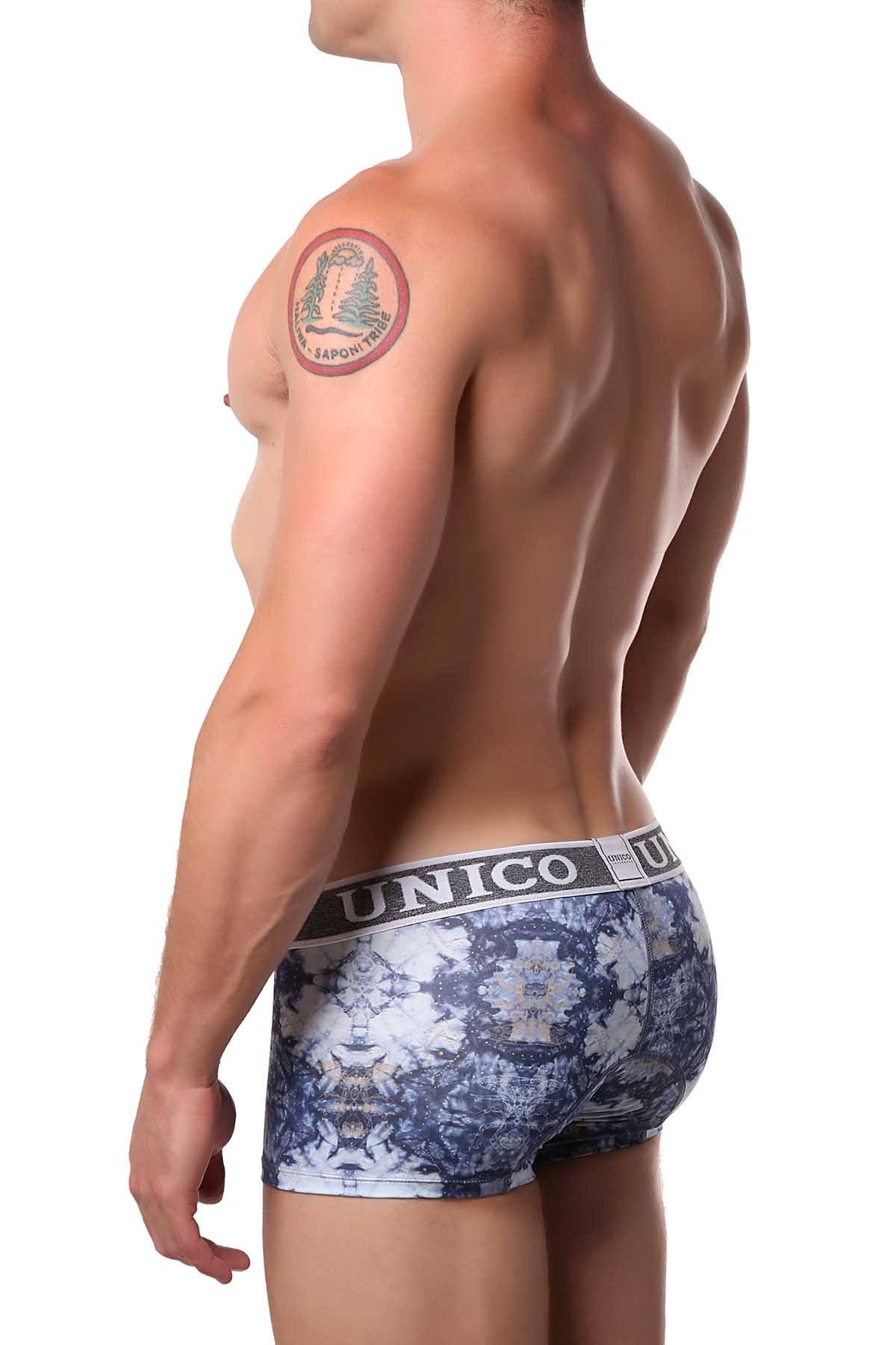 Unico Blue/Multi Printed Namaste Trunk