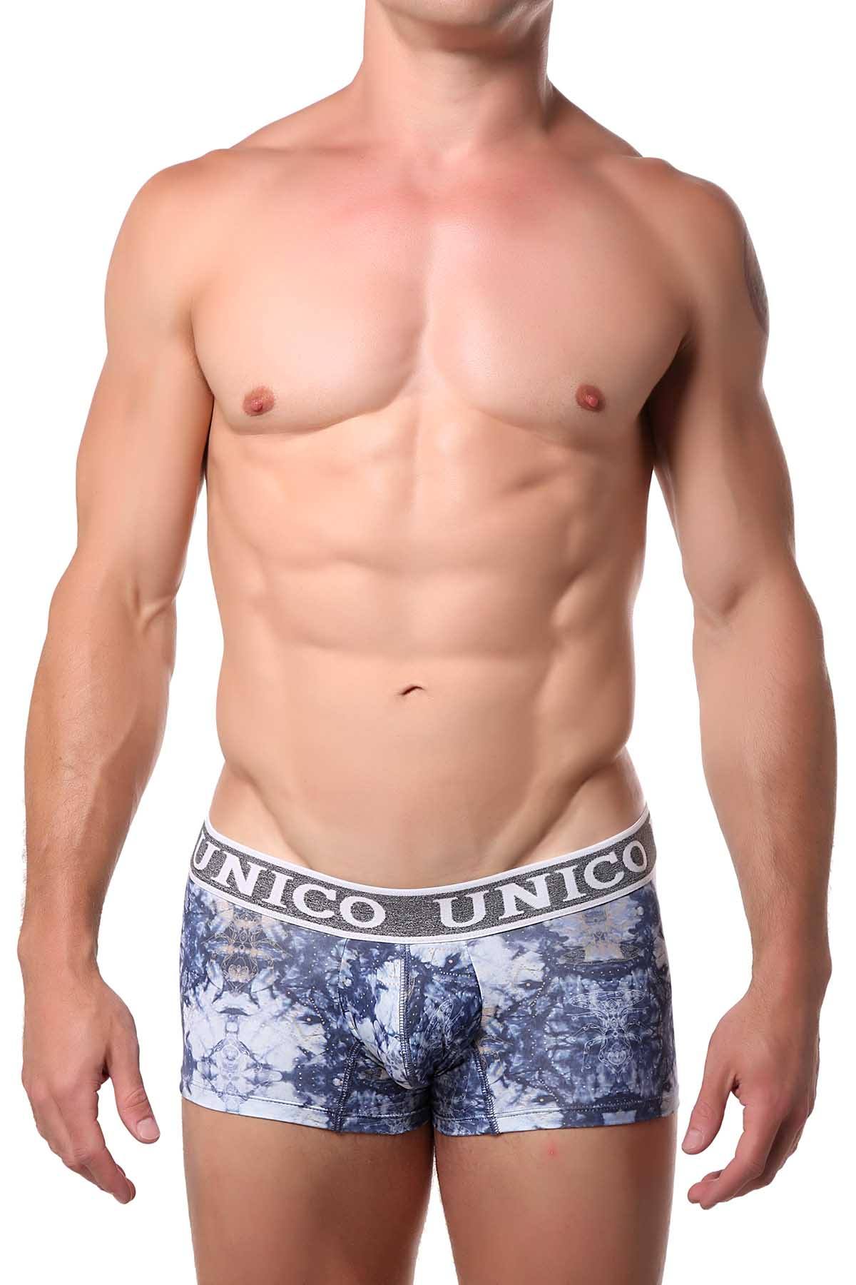 Unico Blue/Multi Printed Namaste Trunk