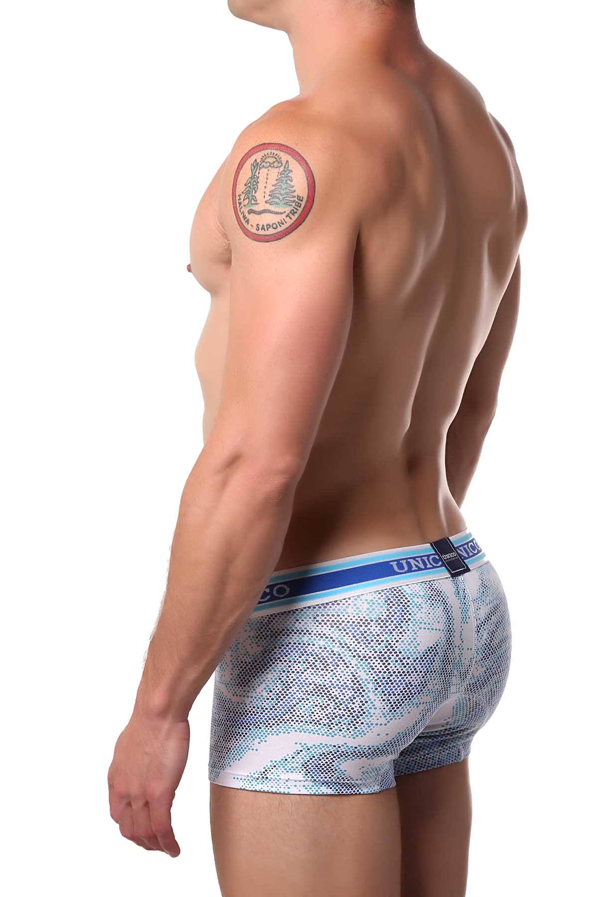 Unico Blue/White Asana Trunk