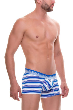 Unico Blue/White Striped Glaze Trunk thumbnail 2
