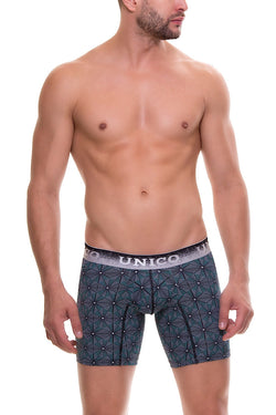 Unico Green/Grey Bright Boxer Brief thumbnail 1