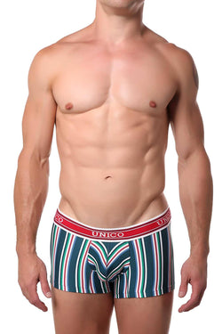 Unico Green/Red/Multi Striped Khalil Trunk thumbnail 1