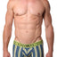 Unico Lime/Dark-Teal Striped Dalai Trunk