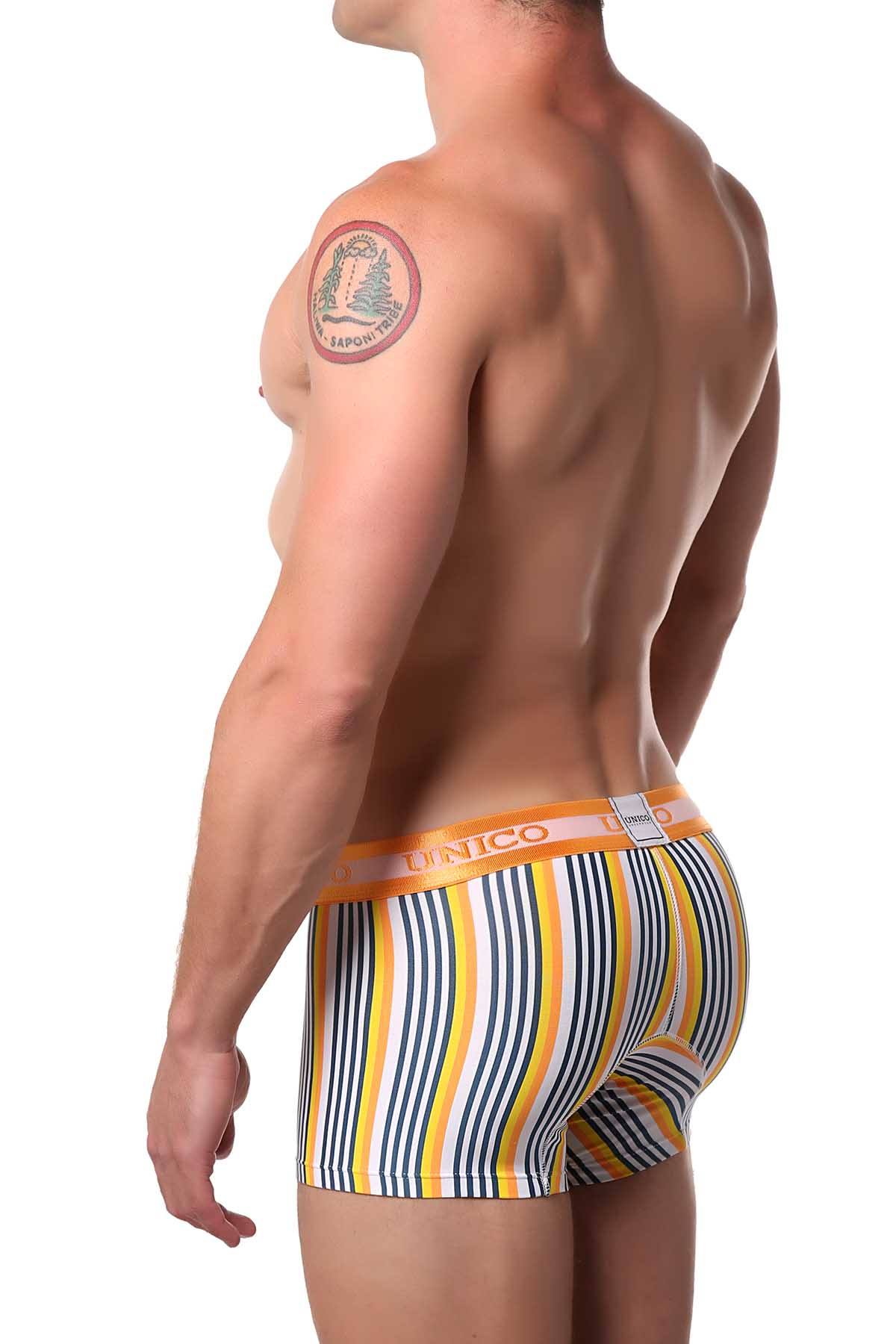 Unico Orange/Multi Striped Nirvana Trunk