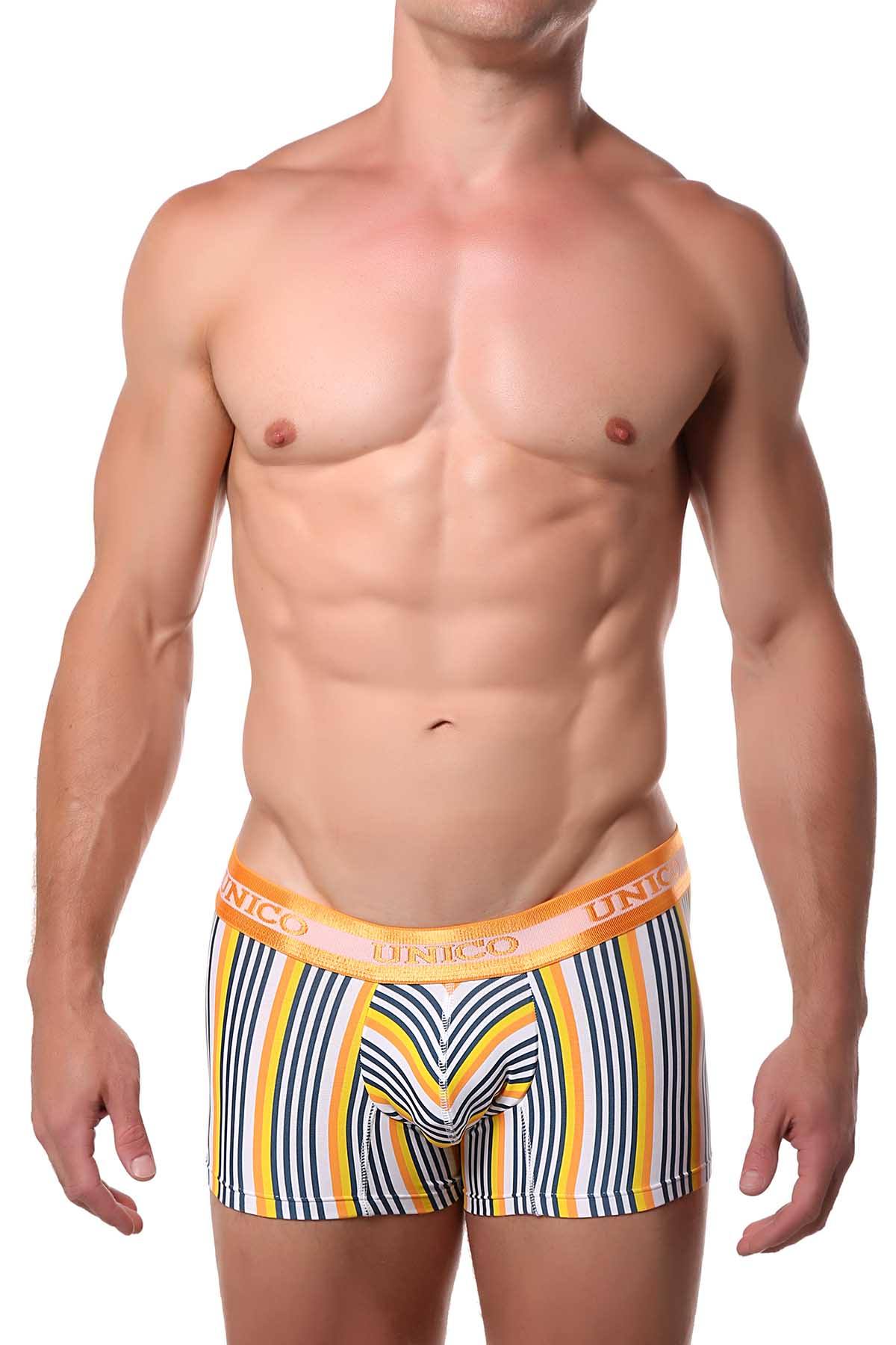 Unico Orange/Multi Striped Nirvana Trunk