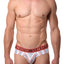Unico Peach/Blue/Multi Striped Jivana Brief