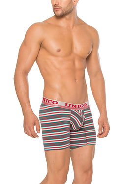 Unico Red/Grey/Multi-Color Copper Boxer Brief thumbnail 2