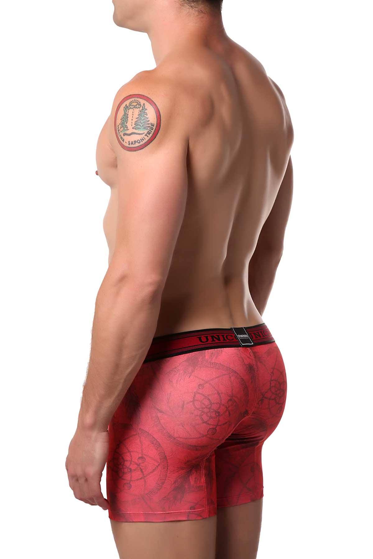 Unico Red Holy-Circle Boxer Brief
