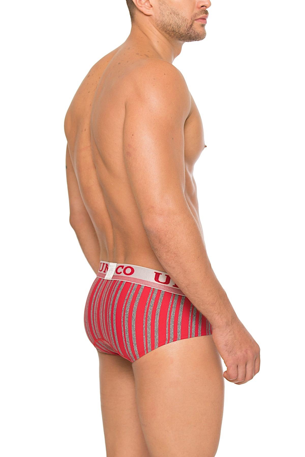 Unico Red/Multi-Color Celio Brief