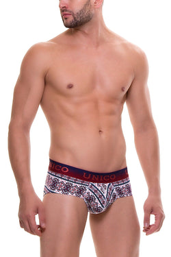 Unico Red/Multi-Color Rudolph Brief thumbnail 2