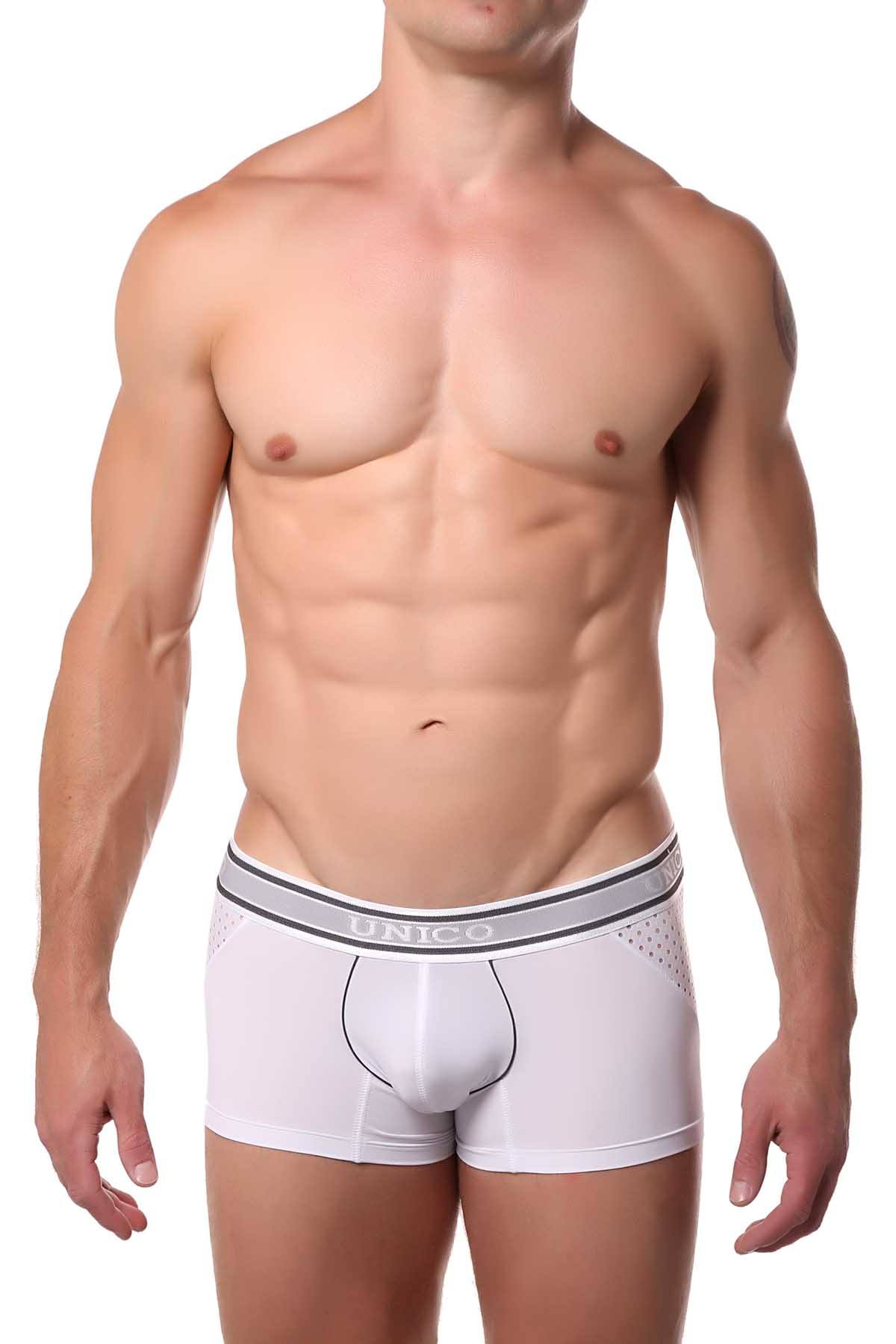 Unico White/Grey Mesh Retreat Trunk