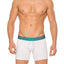 Unico White/Grey/Teal United Boxer Brief