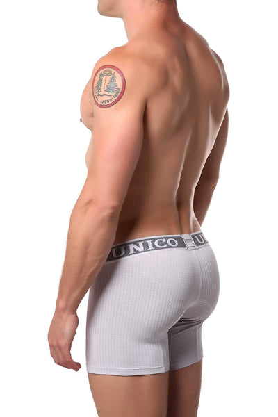 Unico White/Grey Yoga Boxer Brief
