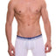 Unico White/Silver/Navy Incandescent Boxer Brief
