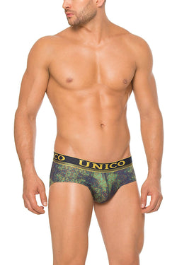 Unico Yellow/Green/Multi-Color Rito Brief thumbnail 2