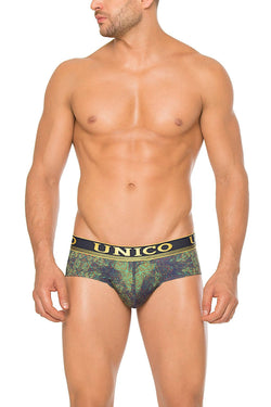 Unico Yellow/Green/Multi-Color Rito Brief thumbnail 1