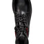 Unlisted by Kenneth Cole Black/Red Flannel High-Top Boot