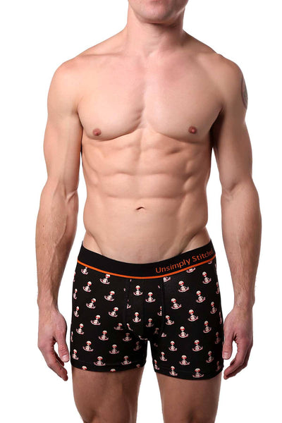 Unsimply Stitched Black Alien-Meditation Trunk