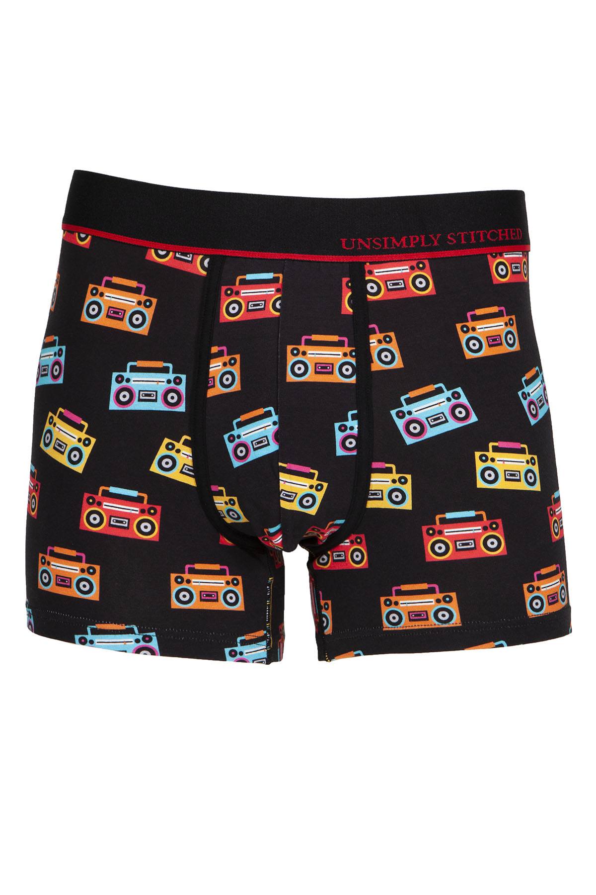 Unsimply Stitched Black Boombox Trunk