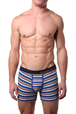 Unsimply Stitched Blue/Orange/Red Sunset-Stripe Trunk thumbnail 2