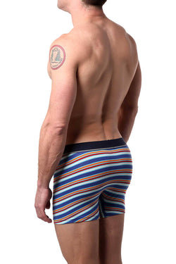 Unsimply Stitched Blue/Orange/Red Sunset-Stripe Trunk thumbnail 3