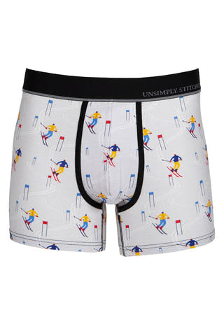 Unsimply Stitched Grey Ski Trunk