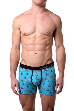 Unsimply Stitched Hawaiian-Blue Monkey Trunk thumbnail 1