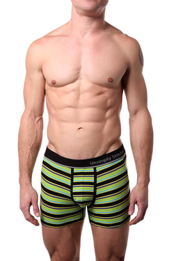 Unsimply Stitched Lime/Black Sunset-Stripe Trunk thumbnail 1