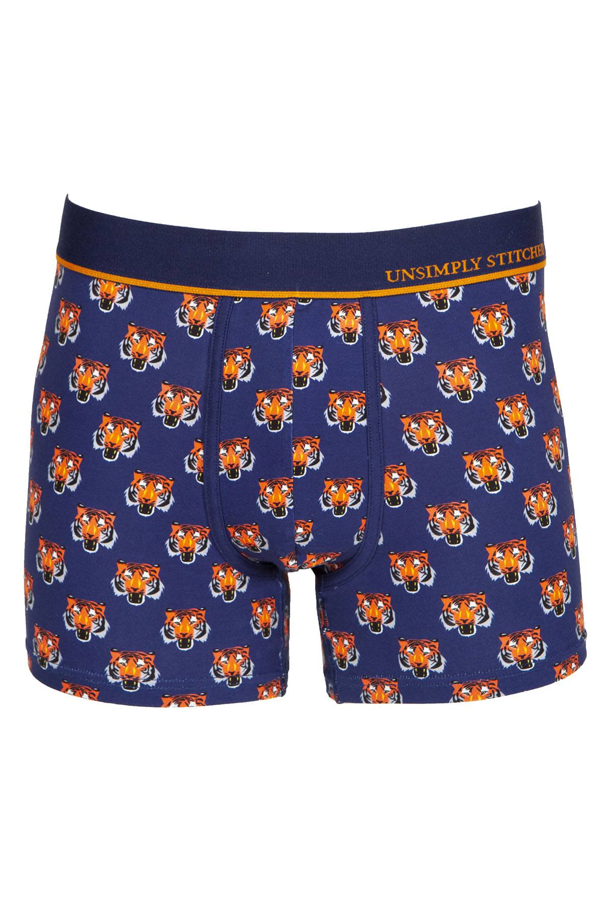 Unsimply Stitched Navy Tiger Trunk