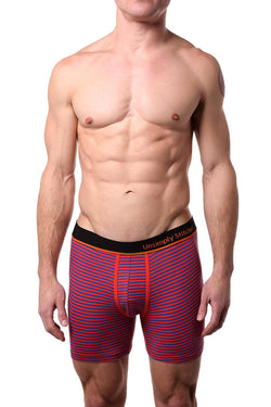 Unsimply Stitched Orange/Blue Sailor-Stripe Boxer Brief thumbnail 1