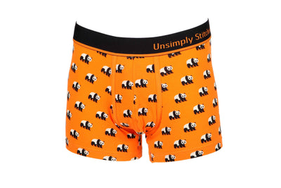 Unsimply Stitched Orange Panda Trunk