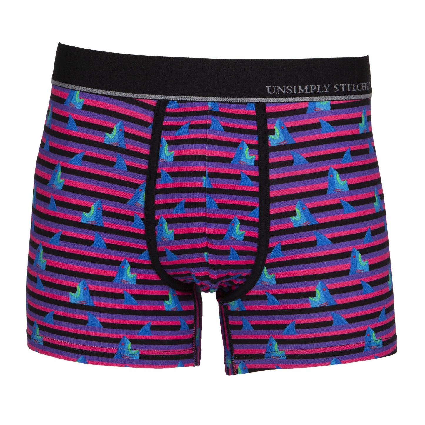 Unsimply Stitched Pink Shark Attack Trunk