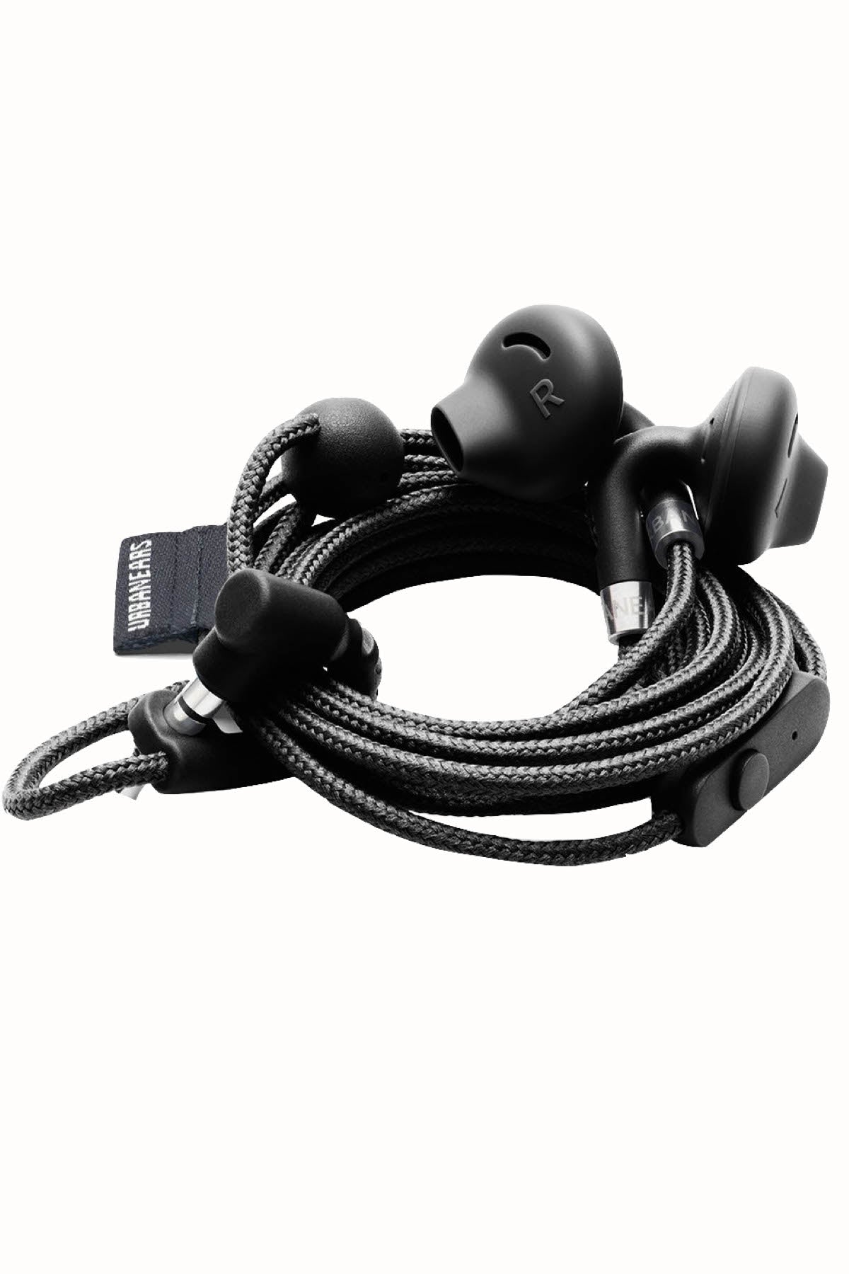 UrbanEars Black Sumpan Earbuds w/ Microphone & Remote