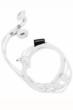 UrbanEars White Sumpan Earbuds w/ Microphone & Remote thumbnail 1