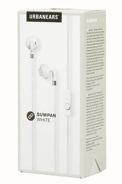 UrbanEars White Sumpan Earbuds w/ Microphone & Remote thumbnail 2