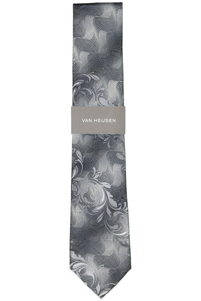VAN HEUSEN/PVH NECKWEAR INC THE MARTIN BIG PAISL BLACK