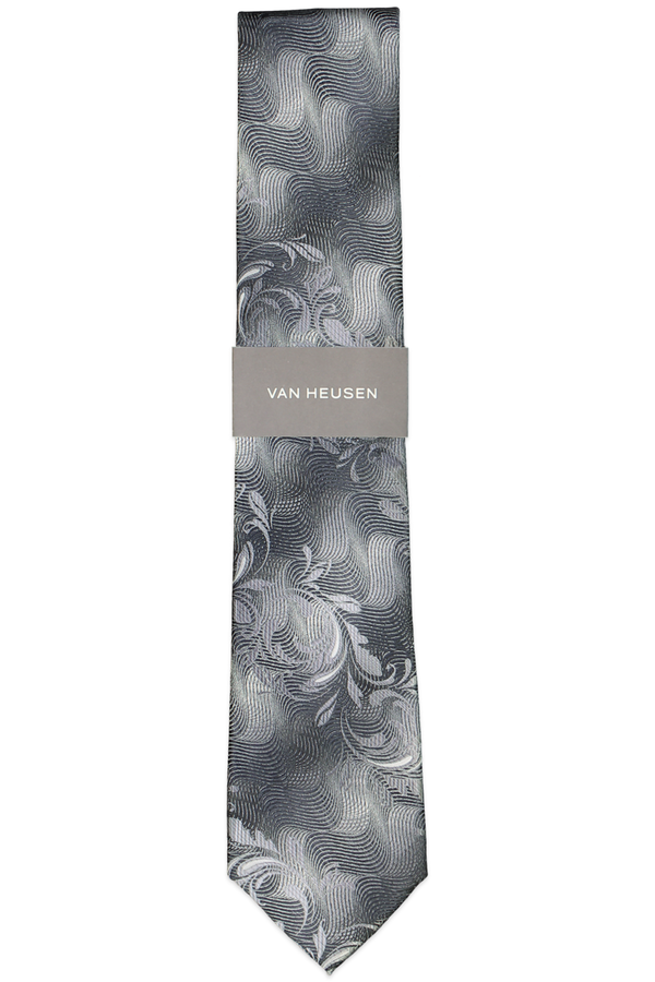 VAN HEUSEN/PVH NECKWEAR INC THE MARTIN BIG PAISL BLACK