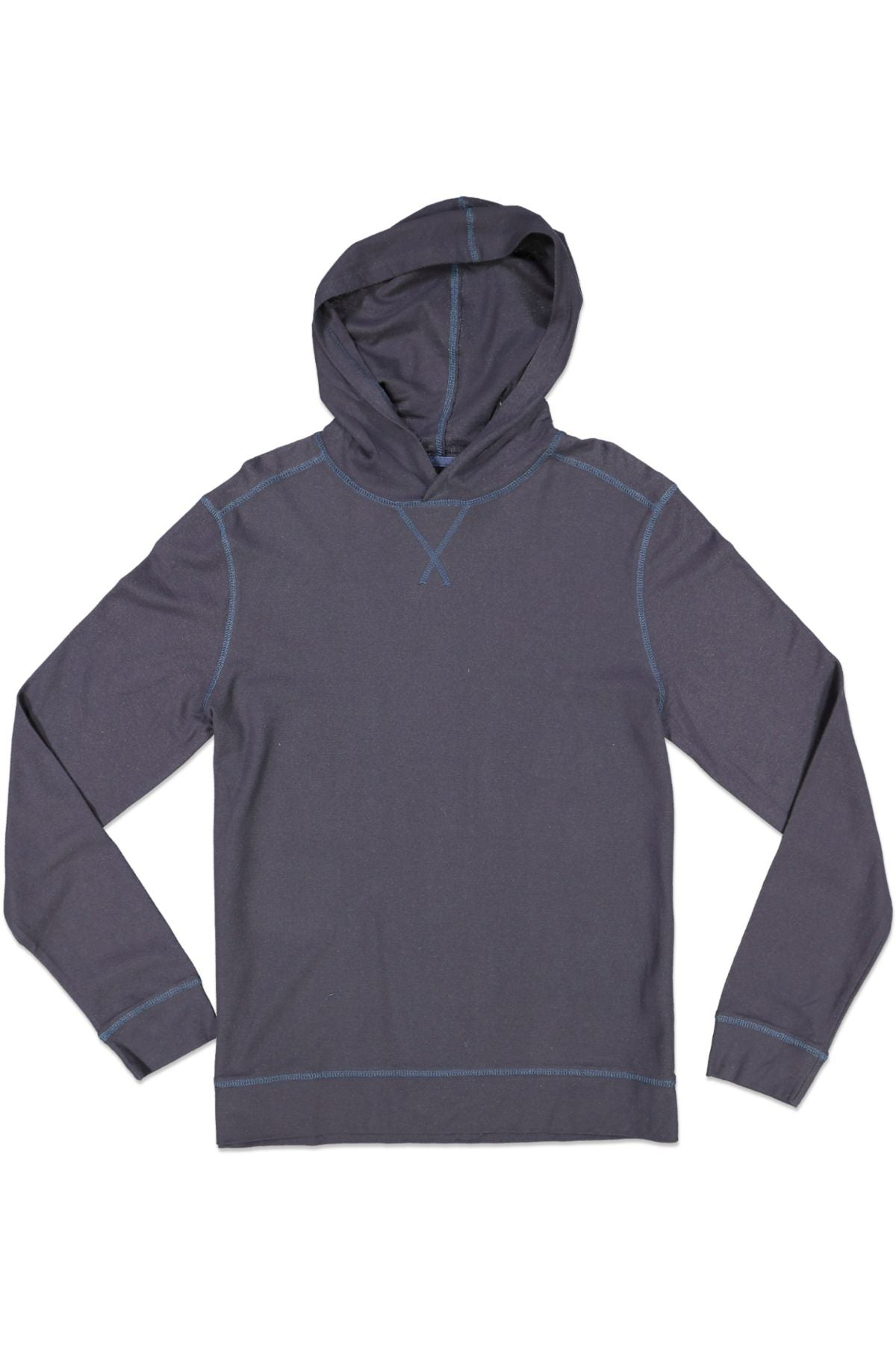 VESTIGE APPAREL LIGHTWEIGHT PIQUE HOODY NAVY