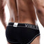 VIRILE Black Classic Cotton Sport Brief