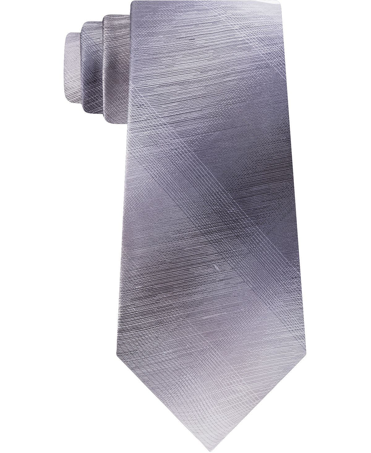 Van Heusen Allen Stripe Tie Black