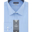 Van Heusen Classic/regular Fit Wrinkle Free Solid Micro-check Dress Shirt Blue Ice
