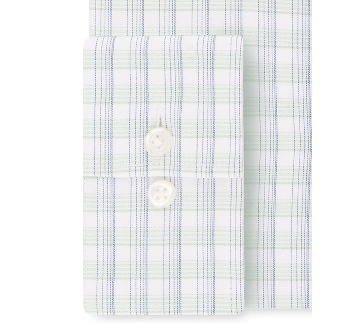 Van Heusen Classic/regular-fit Wrinkle-free Performance Stretch Flex Collar Plaid Dress Shirt Danish Blue