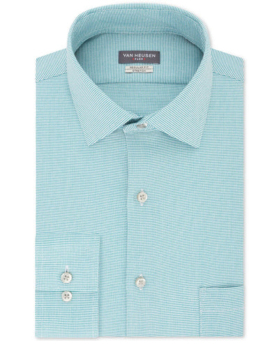 Van Heusen Performance Stretch Wrinkle-free Flex Collar Dress Shirt Bermuda