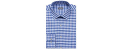 Van Heusen Stain Shield Regular Fit Stretch Dress Shirt Indigo thumbnail 2