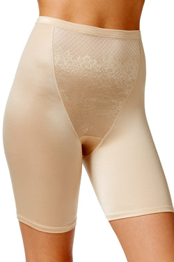 Vanity Fair Damask-Neutral Smoothing Comfort Lace Slip Short thumbnail 1