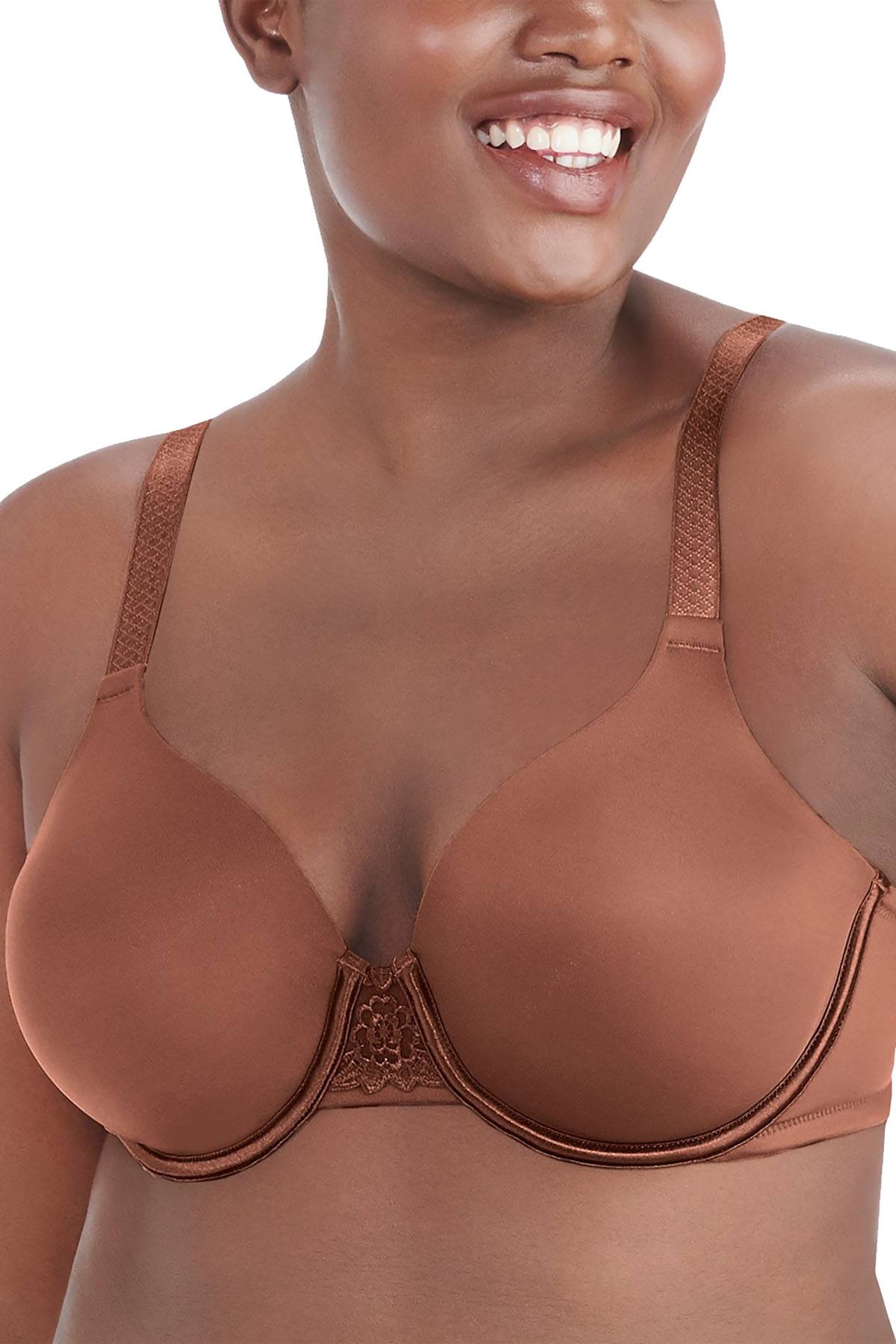 Vanity Fair More-Coffee Beauty-Back Smoothing Full-Figure Contour Bra