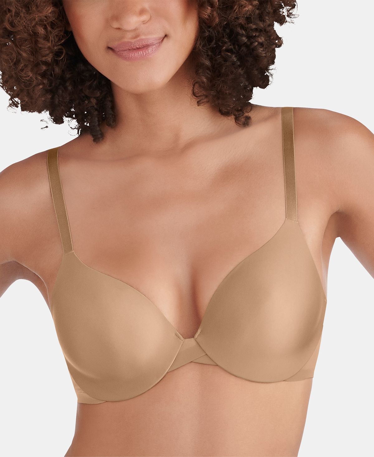 Vanity Fair Nearly Invisible Full Coverage Underwire Bra 75201 Totally Tan