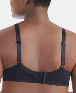 Vanity Fair Nearly Invisible Full Figure Underwire Bra 76207 Midnight Black thumbnail 2