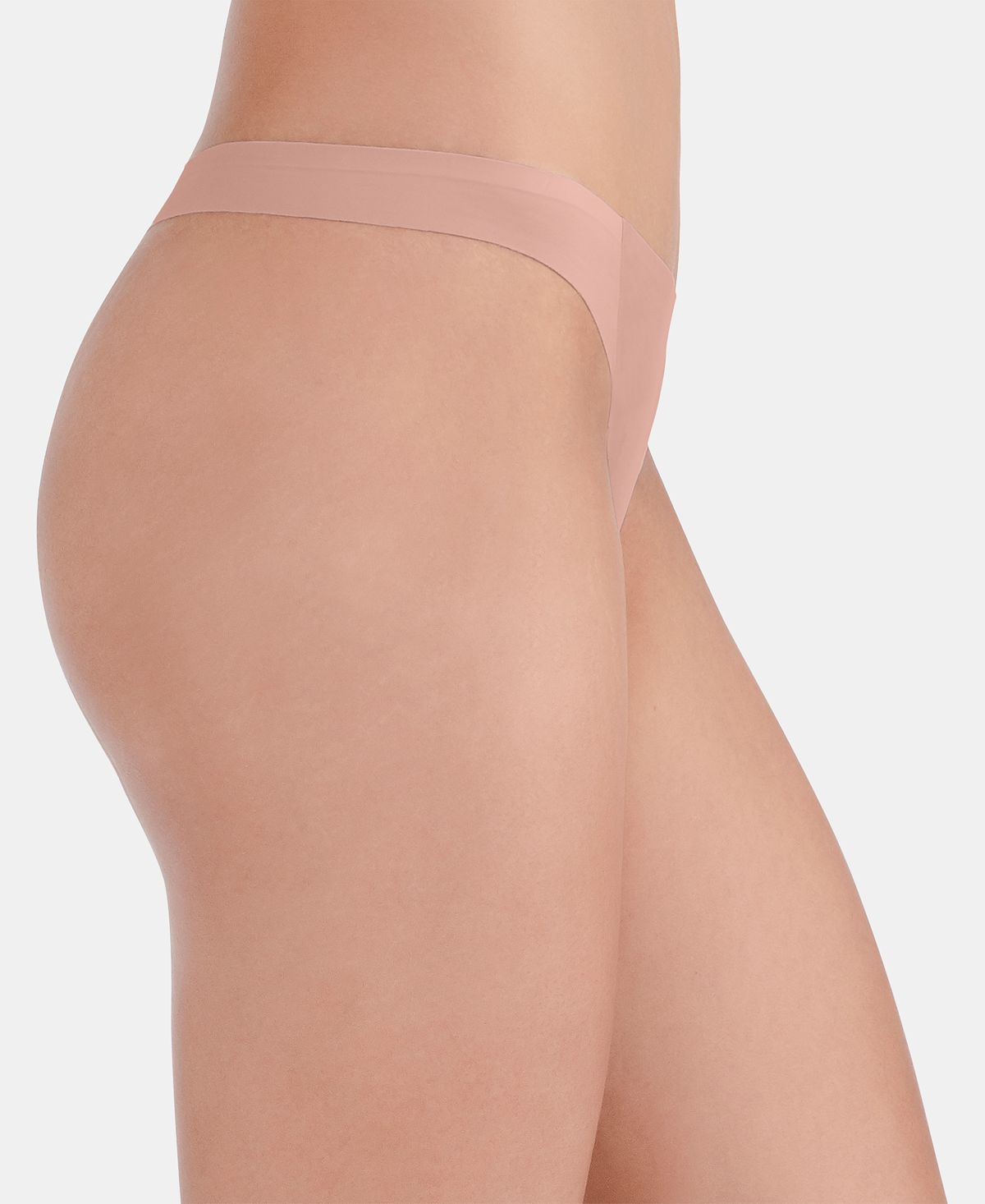 Vanity Fair Nearly Invisible Thong Underwear 18241 Also Available In Extended Sizes In The Buff